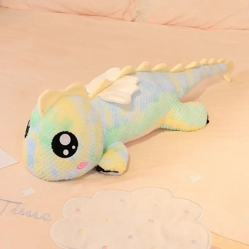 dragon peluche geante - Vert / 90cm