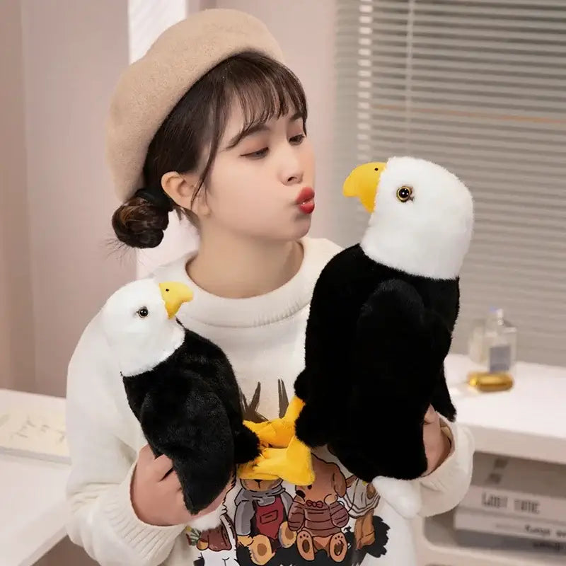 peluche aigle