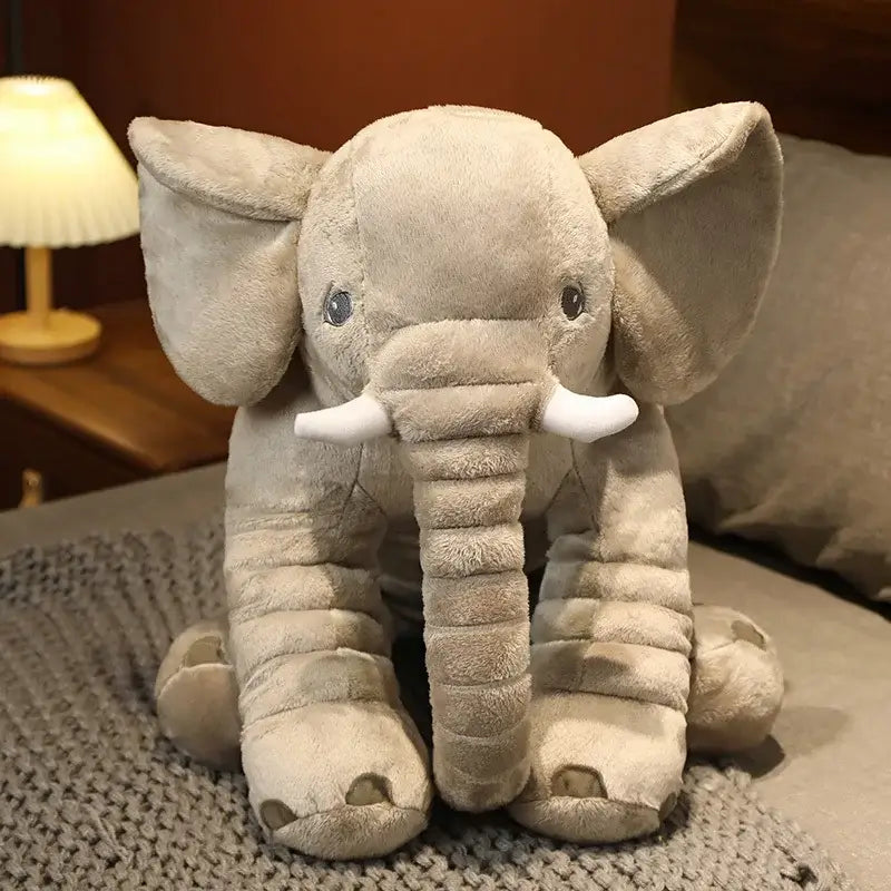 Émile l’Élephant Gris - Doudou Elephant Gris