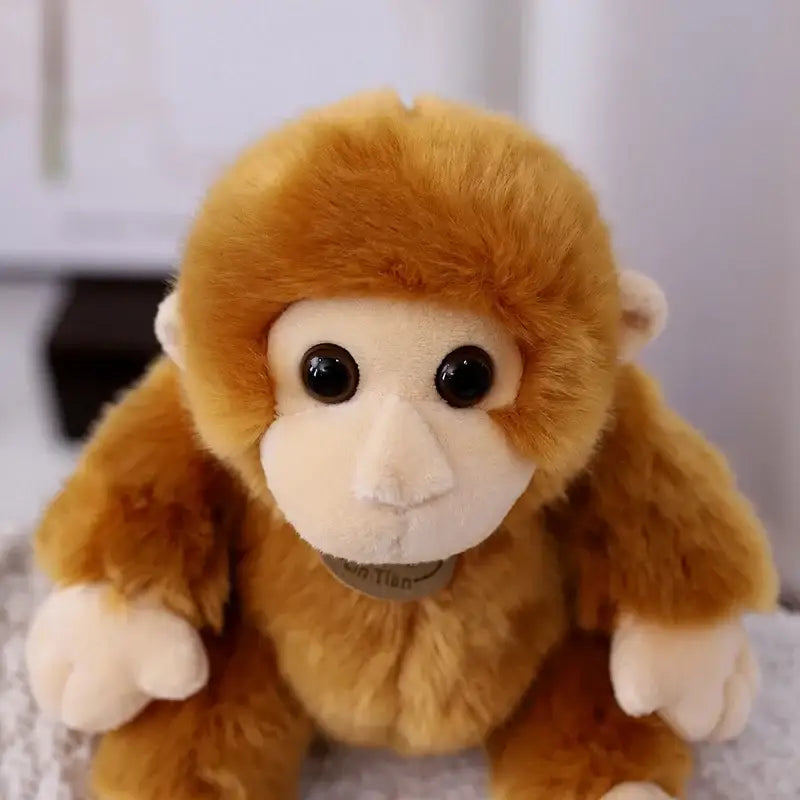 Doudou Singe Marron - Doudou Singe Marron