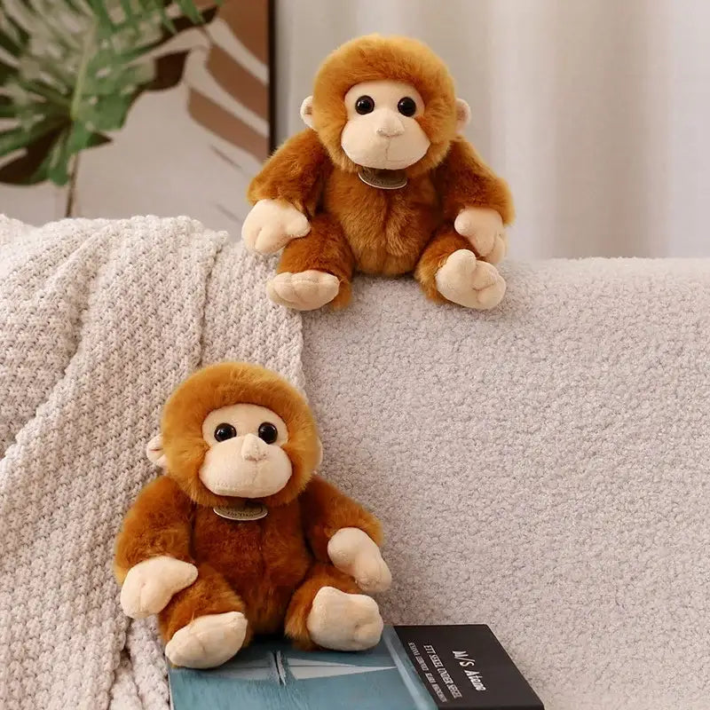 Doudou Singe Marron - Doudou Singe Marron