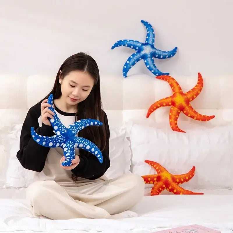 etoile de mer peluche