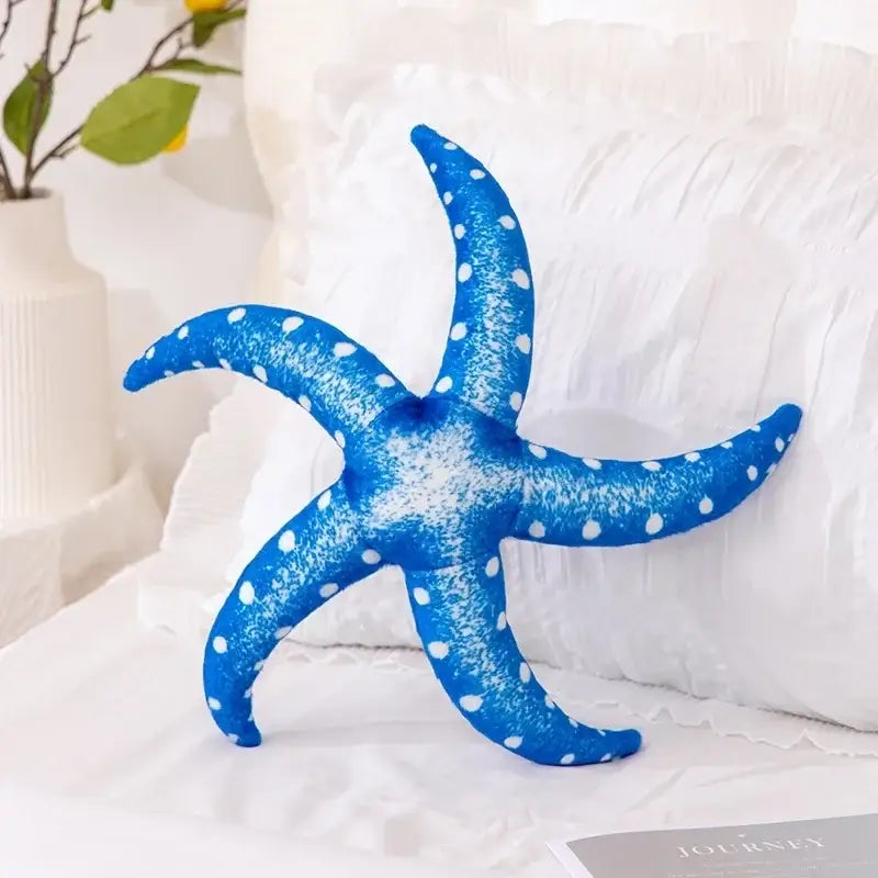 etoile de mer peluche - Bleu