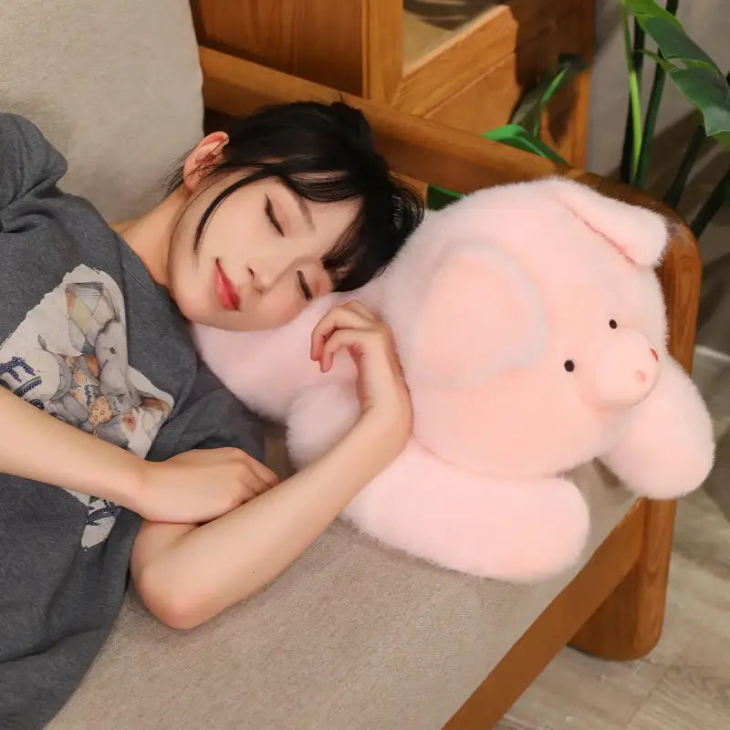 cochon rose peluche