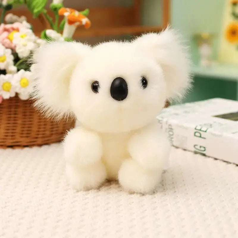 bebe koala peluche - Blanc / 13cm