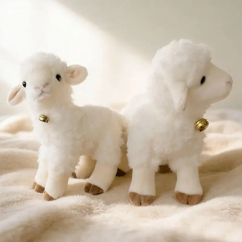 agneau en peluche