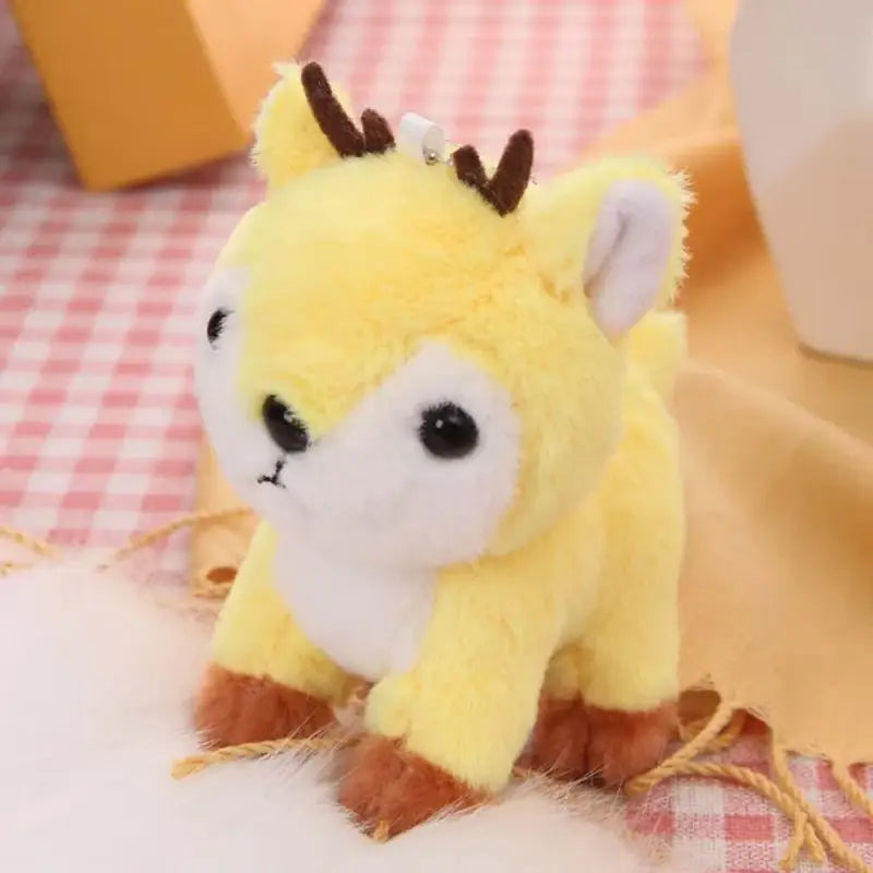 porte clé cerf - Jaune