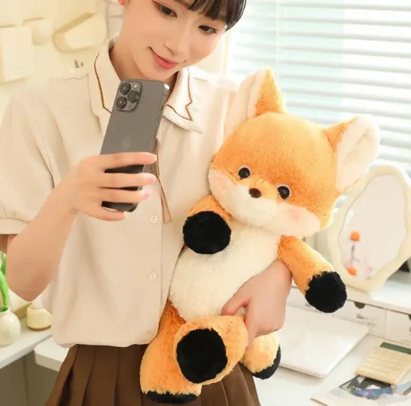 renard en peluche
