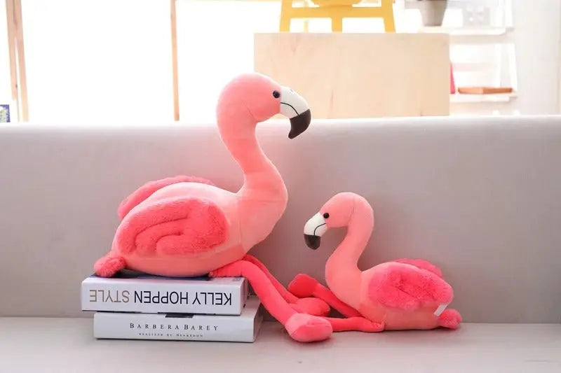 peluche flamant rose