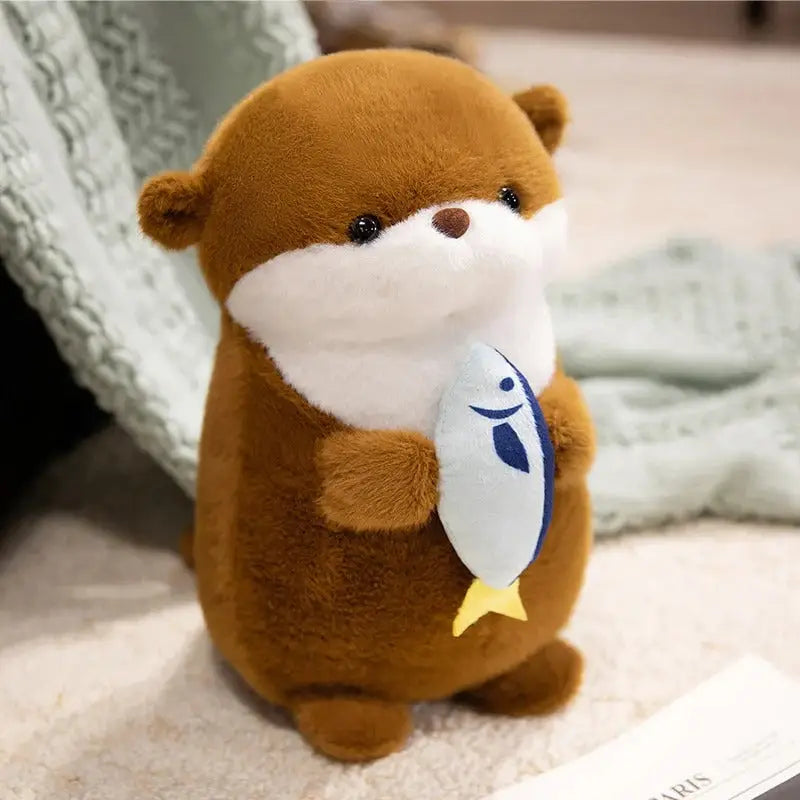 Folia la Loutre avec son Poisson