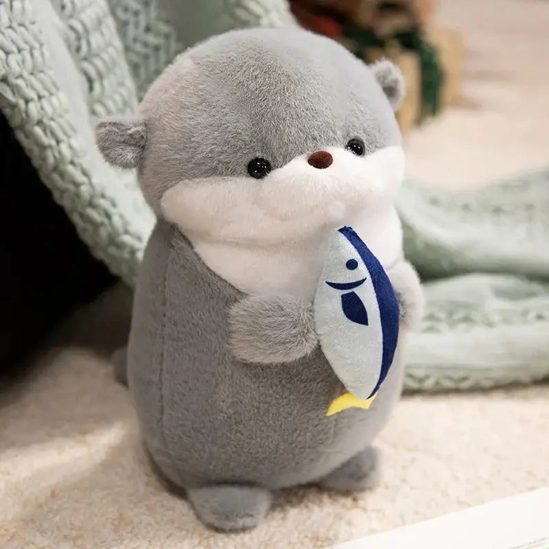 Folia la Loutre avec son Poisson