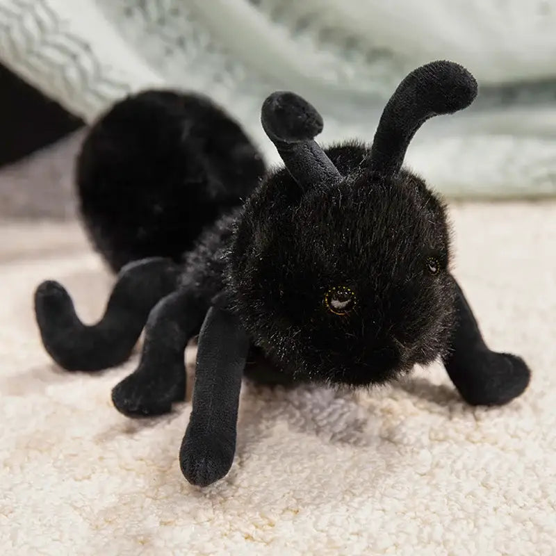 fourmi peluche Noir