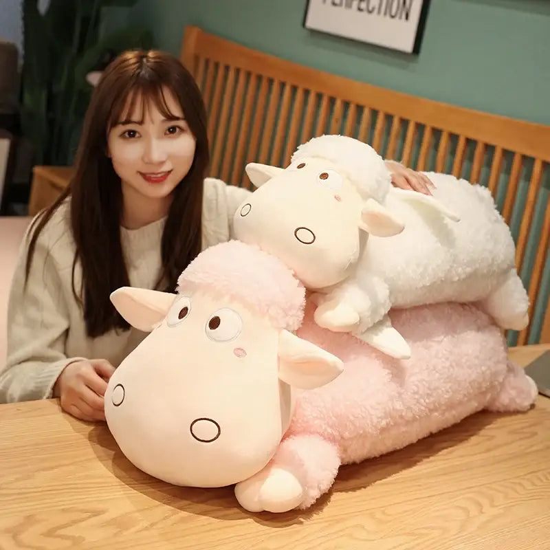 peluche mouton geant
