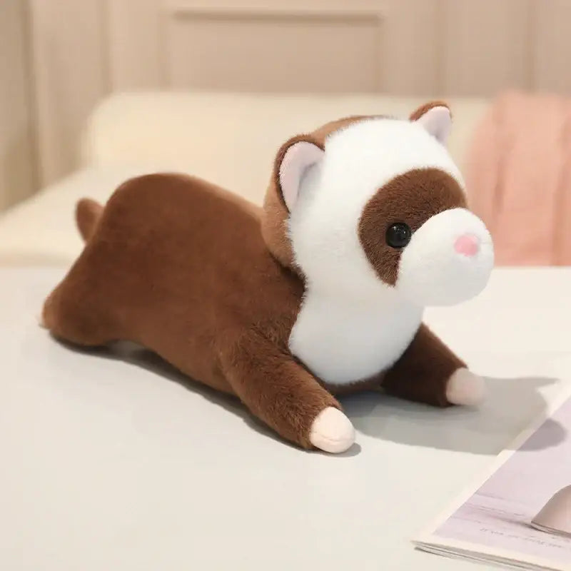 furet peluche - Brun / 50cm