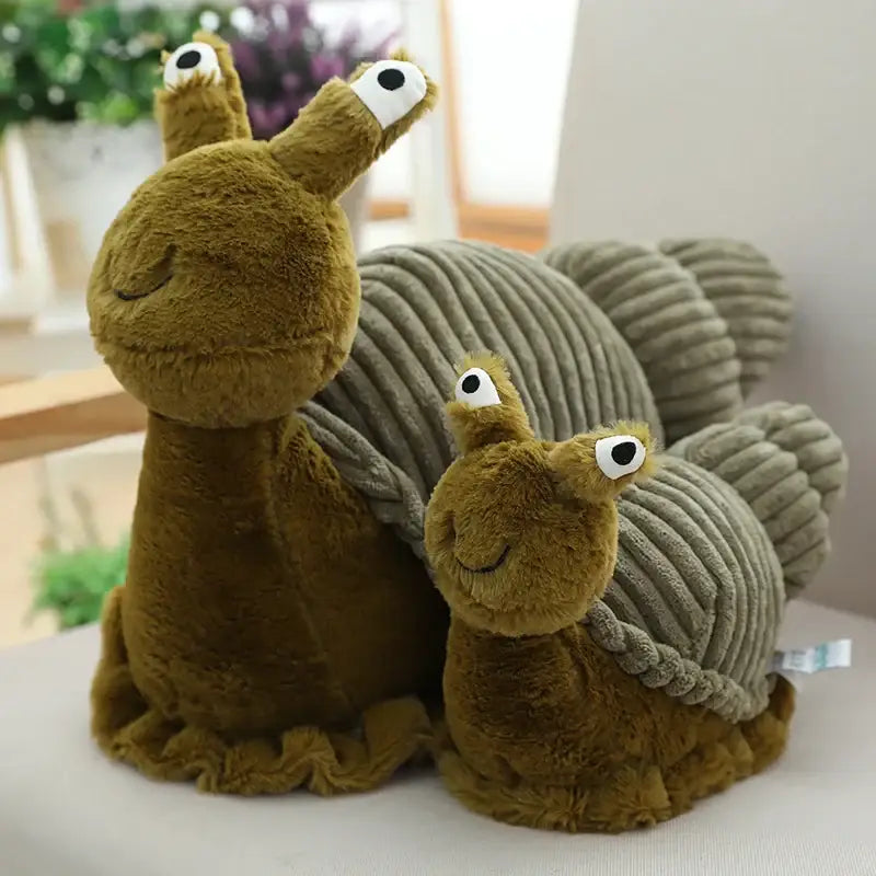 grosse peluche escargot
