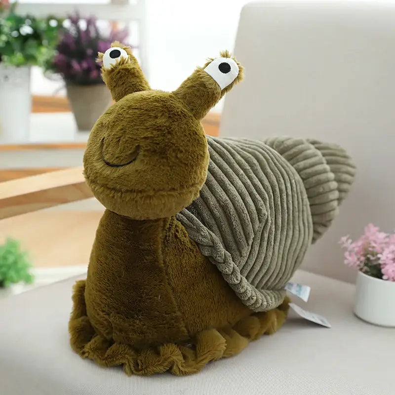 grosse peluche escargot - 28cm