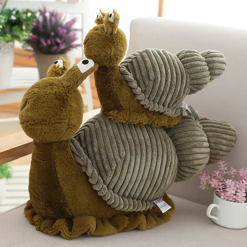grosse peluche escargot