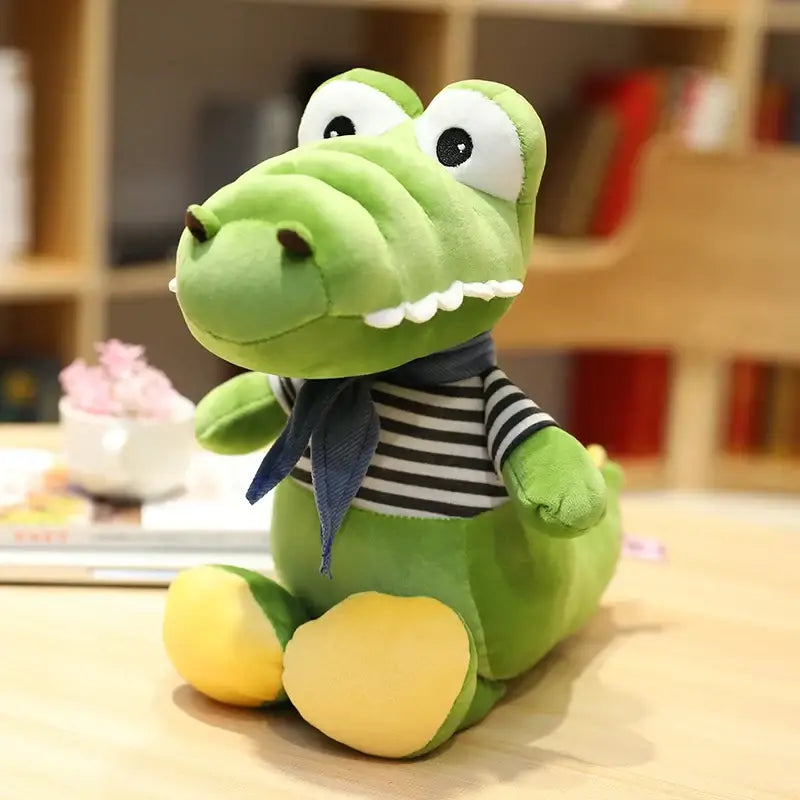 petite peluche crocodile