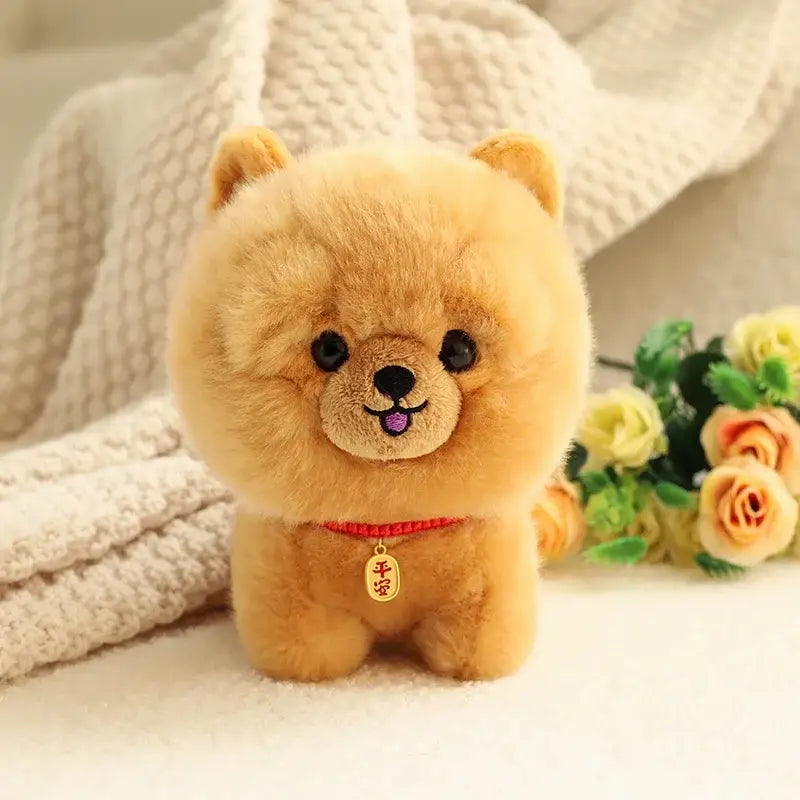 Gaston le chien Chow Chow - Peluche