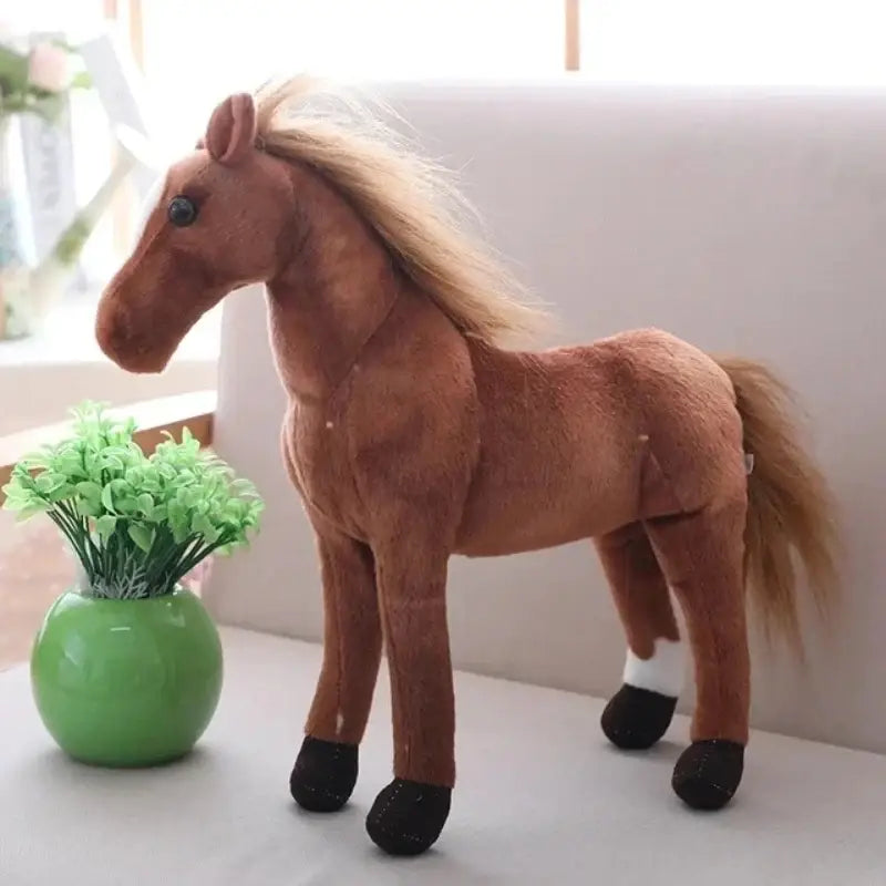 Gatien le Cheval - Anglo-Arabe - Cheval en Peluche