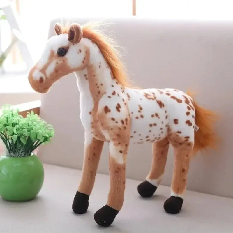 Gatien le Cheval - Appaloosa - Cheval en Peluche