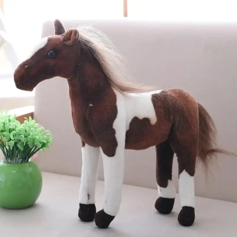 Gatien le Cheval - Irish Cob - Cheval en Peluche