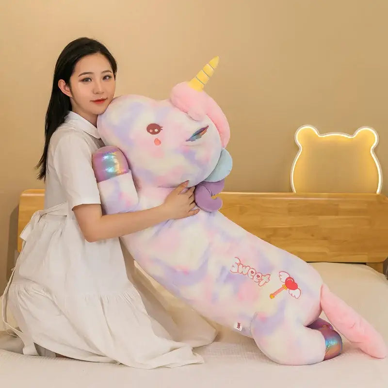 Géante Peluche Licorne - Géante Peluche Licorne