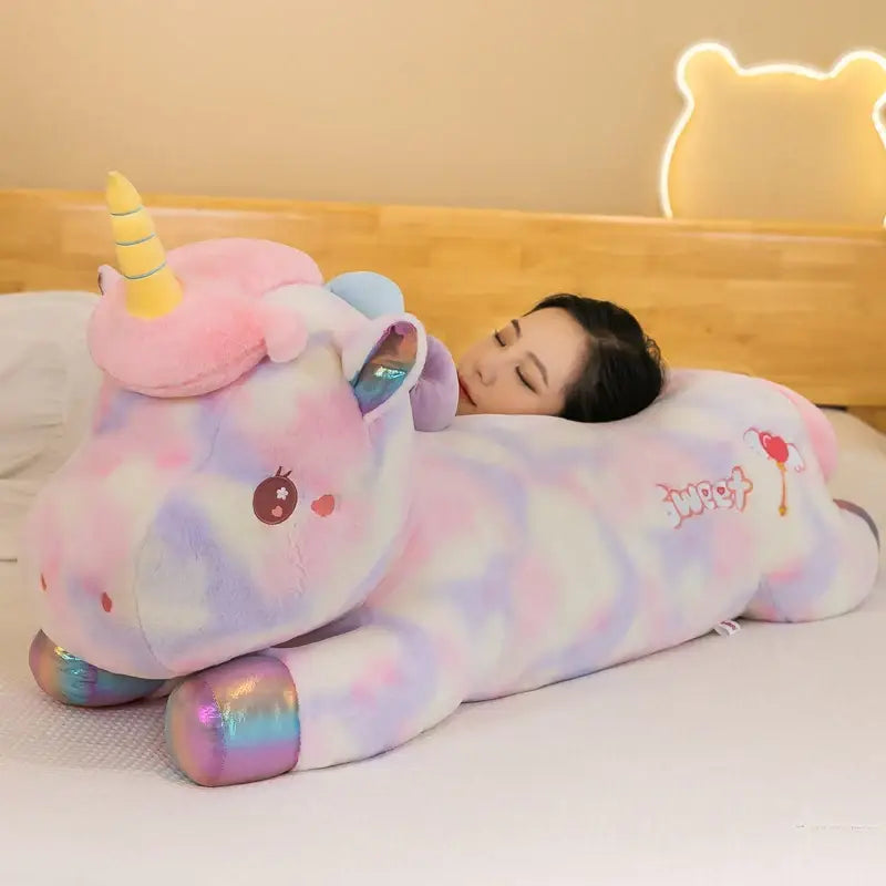 Géante Peluche Licorne - Géante Peluche Licorne