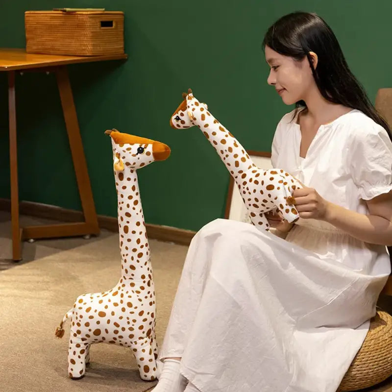 girafe en peluche - 40cm