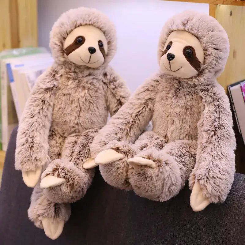 grande peluche paresseux