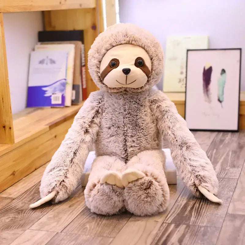 grande peluche paresseux