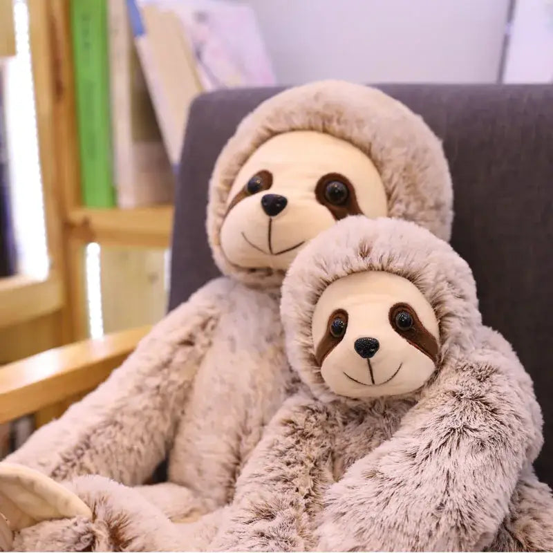 grande peluche paresseux