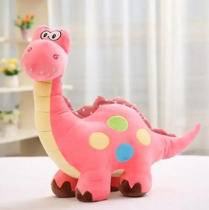 peluche petit dinosaure - Rouge
