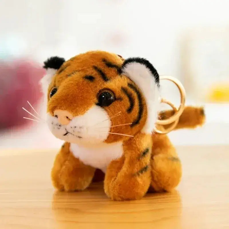 porte clé tigre - Brun