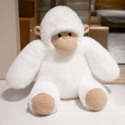 gorille blanc en peluche