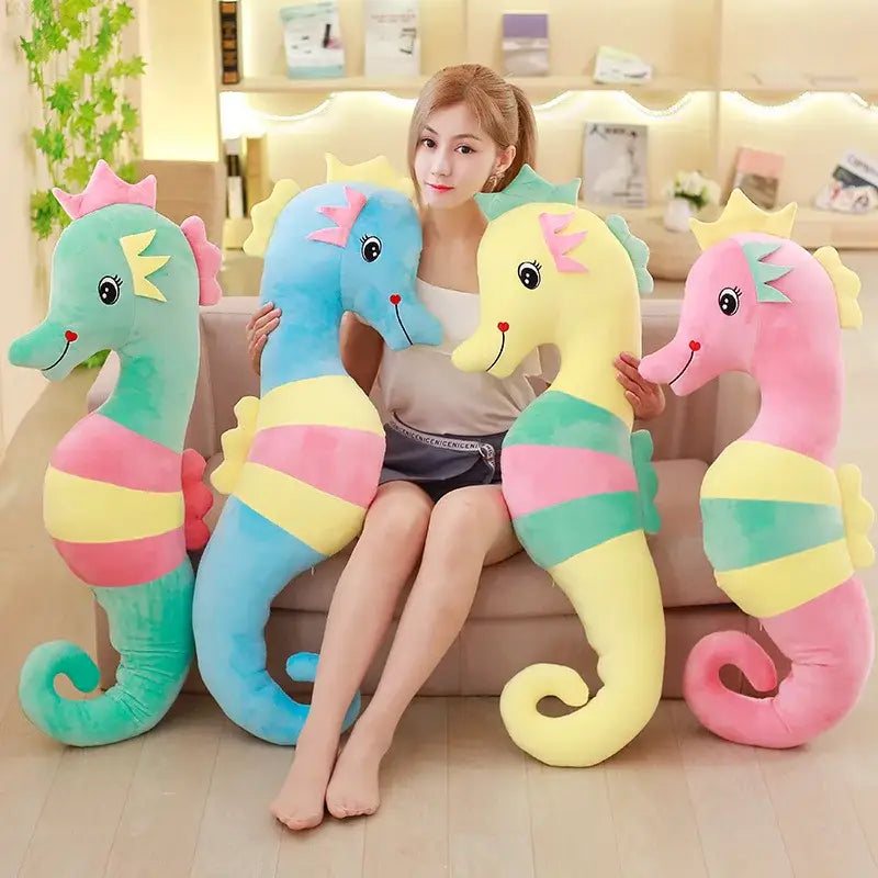 hippocampe peluche