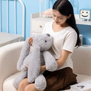 grand lapin peluche