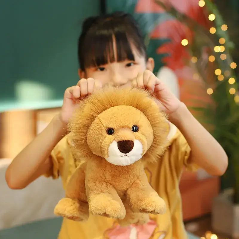 grand lion peluche
