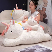 grande licorne en peluche
