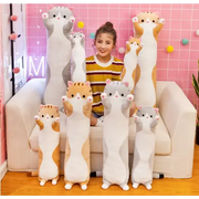 grande peluche chat