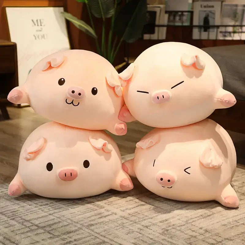 grande peluche cochon