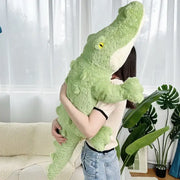 grande peluche crocodile