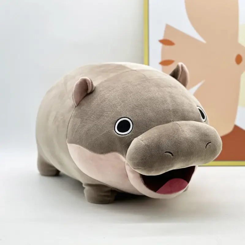 grande peluche hippopotame