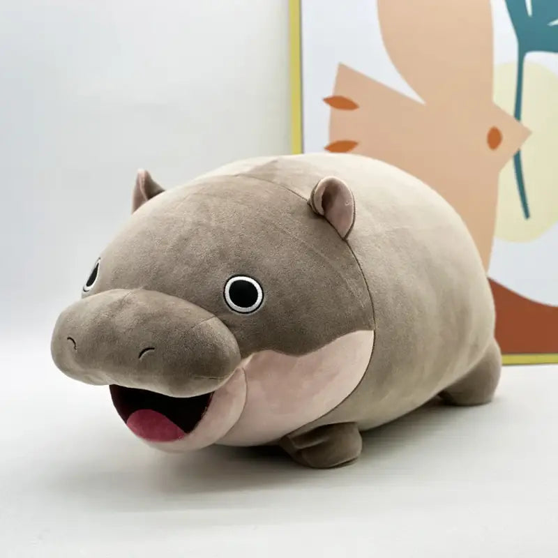 grande peluche hippopotame