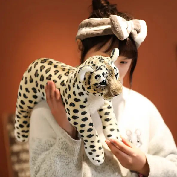 grande peluche leopard
