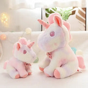 grande peluche licorne rose