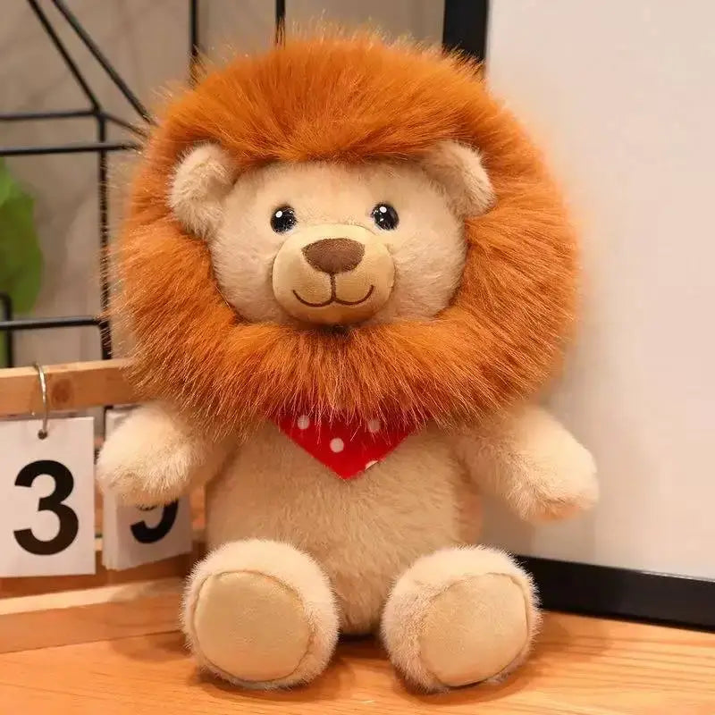 grande peluche lion - 35cm