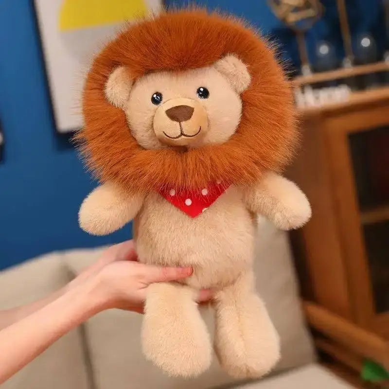 grande peluche lion