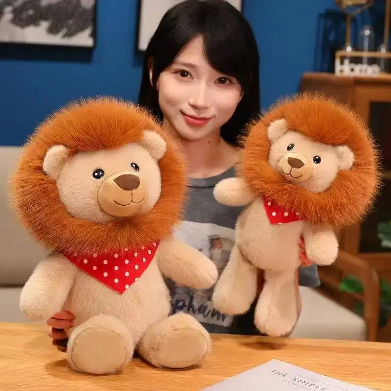 grande peluche lion