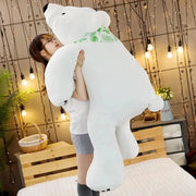 grande peluche ours polaire - 60cm